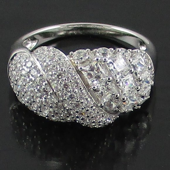 Victoria Wieck 2.86ct Absolute Princess-Cut Ring - Picture 5 of 6